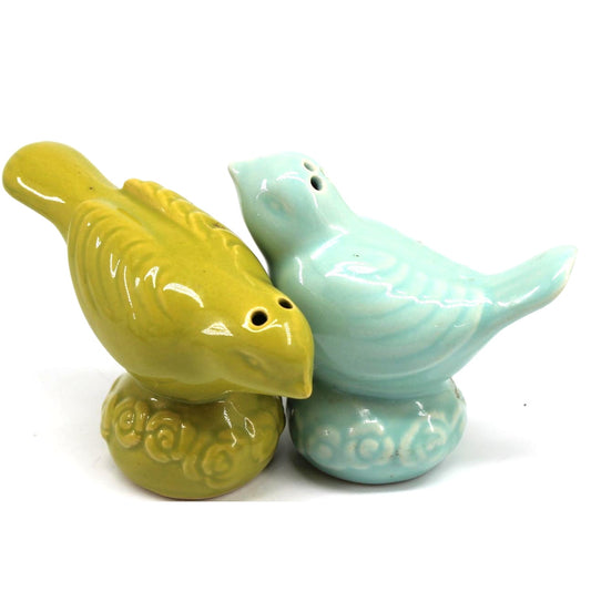 Lot Vintage Salt Pepper Shakers Oil Jar Art Deco Ceramic Silverplate NECO Japan