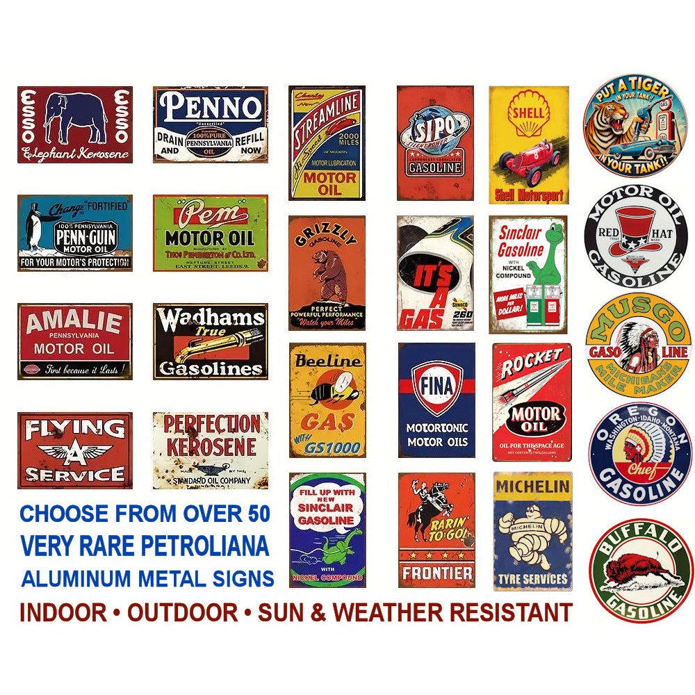 Tin Sign • Petroliana • Bruin Products Pennsylvania Petroleum • Butler Oil Co.