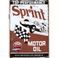 Retro Tin Sign • Petroliana • Sprint Top Performance Motor Oil •Vintage Indy Car