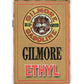 Retro Tin Sign • Petroliana • Gilmore Lion • Blue-Green Gasoline • Gilmore Ethyl