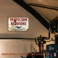 Tin Petroliana Sign • Beeline Gasoline With GS 1000 • Orange Yellow Black Red