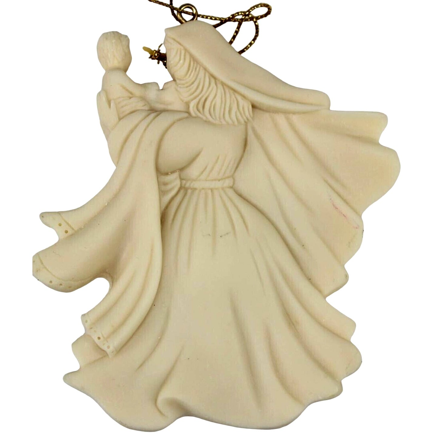 1997 Avon Gift Collection Season's Joy Ornament Mother & Child • Resin 4" Boxed