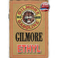 Retro Tin Sign • Petroliana • Gilmore Lion • Blue-Green Gasoline • Gilmore Ethyl