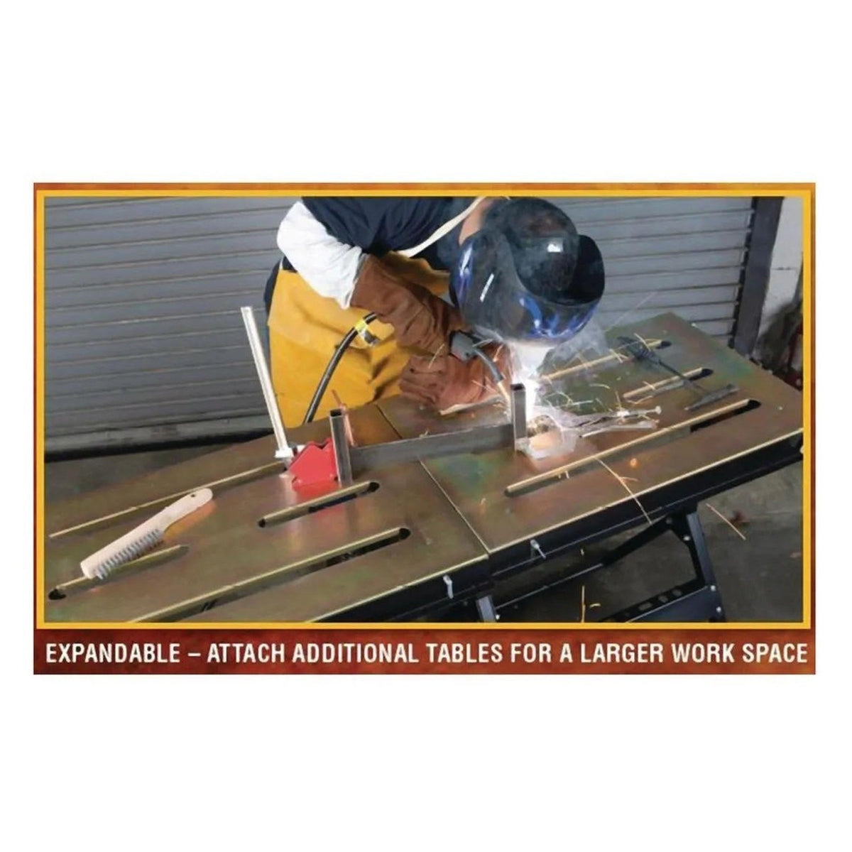 CHICAGO ELECTRIC Adjustable Steel Welding Table • New Unused •No Box •SKU: 61369