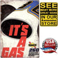 Tin Petroliana Sign • Sunoco 260 •Highest Octane Pump Grade Gasoline You Can Buy