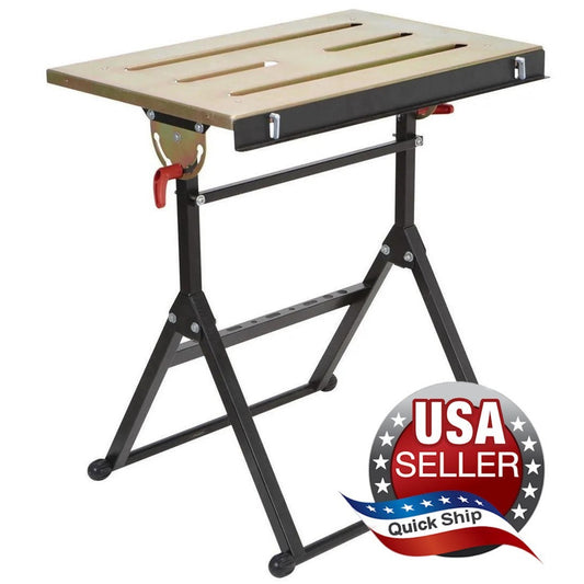 CHICAGO ELECTRIC Adjustable Steel Welding Table • New Unused •No Box •SKU: 61369