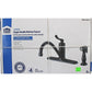 Project Source Laural Oil Rubbed Bronze Single Handle Kitchen Faucet & Sprayer