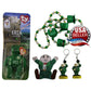 St. Patrick’s 5pc Lot •Fitzgerald’s Casino •Erin The Bear •Hat & Bead Necklace +