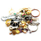 Jewelry Crafters Lot Rhinestone Faux Pearl Single Earrings • 1/2 Pound