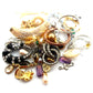 Jewelry Crafters Lot Rhinestone Faux Pearl Single Earrings • 1/2 Pound