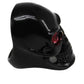 Black Skull Ring • Blood Red Eyes • Evil Grin • Size 10 • Large 1-1/2"