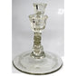 Vintage Art Deco Glass Double Two Candle Holder Elegant Centerpiece 1930s-5.75"